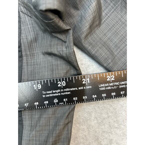 Columbia Omnitech Hooded Jacket Black Gray Women's Large - Picture 7 of 15